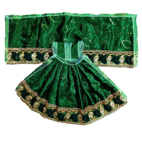 Mata Rani _Poshak-Lehenga Length Size - (4