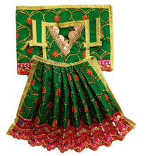 Load image into Gallery viewer, Ram Darbar (Sita-Ram-Lakshman) Poshak - For Idol Height 1 ft Feet /12" Inch's - Size No. 1