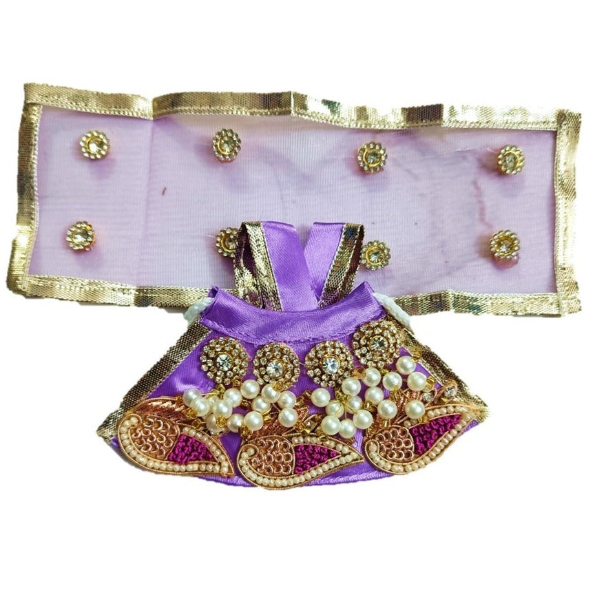 Mata Rani _Zari Poshak- Lehenga Length - (2