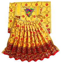 Load image into Gallery viewer, Mata Rani _Poshak_ Vastra for Size Devi Idol Figure - (1.3 feet./16" Inch)_ Size No. 2