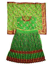 Load image into Gallery viewer, Mata Rani _Poshak_ for Idol Height- 36" Inch's / 3 ft feet - Size No. 6 (Net + Raw Silk)