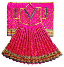 Load image into Gallery viewer, Mata Rani _Poshak_ Vastra for Size Devi Idol Figure - (2.5 Feet./30" Inchs)_ Size No. 5