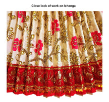Load image into Gallery viewer, Mata Rani _Poshak_ Vastra for Size Devi Idol Figure - (2.5 Feet./30" Inchs)_ Size No. 5