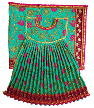Load image into Gallery viewer, Mata Rani _Poshak_ Vastra for Size Devi Idol Figure - (2.5 Feet./30" Inchs)_ Size No. 5