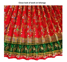 Load image into Gallery viewer, Mata Rani _Poshak_ Vastra for Size Devi Idol Figure - (2.5 Feet./30" Inchs)_ Size No. 5