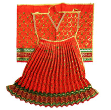 Load image into Gallery viewer, Mata Rani _Poshak_ Vastra for Size Devi Idol Figure - (3 Feet/36" Inch's.)_ Size No. 6