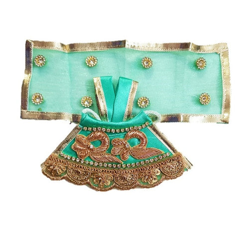 Mata Rani _Zari Poshak- Lehenga Length - (2