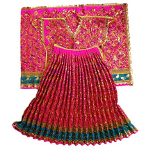 Load image into Gallery viewer, Mata Rani _Poshak- for Idol Height- 3.5 feet/42" Inchs- Size No. 7