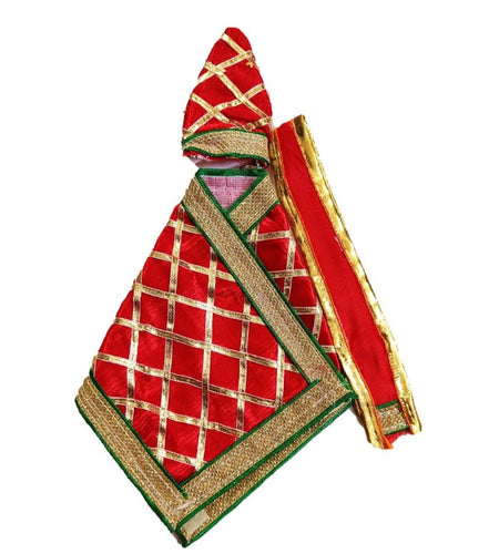 Sai Baba Dress_ Size No. 4 for Idol height - 9 Inch's