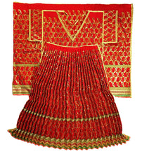 Load image into Gallery viewer, Mata Rani _Poshak_ for Idol Height- 5 feet/60" Inch's - Size No. 10