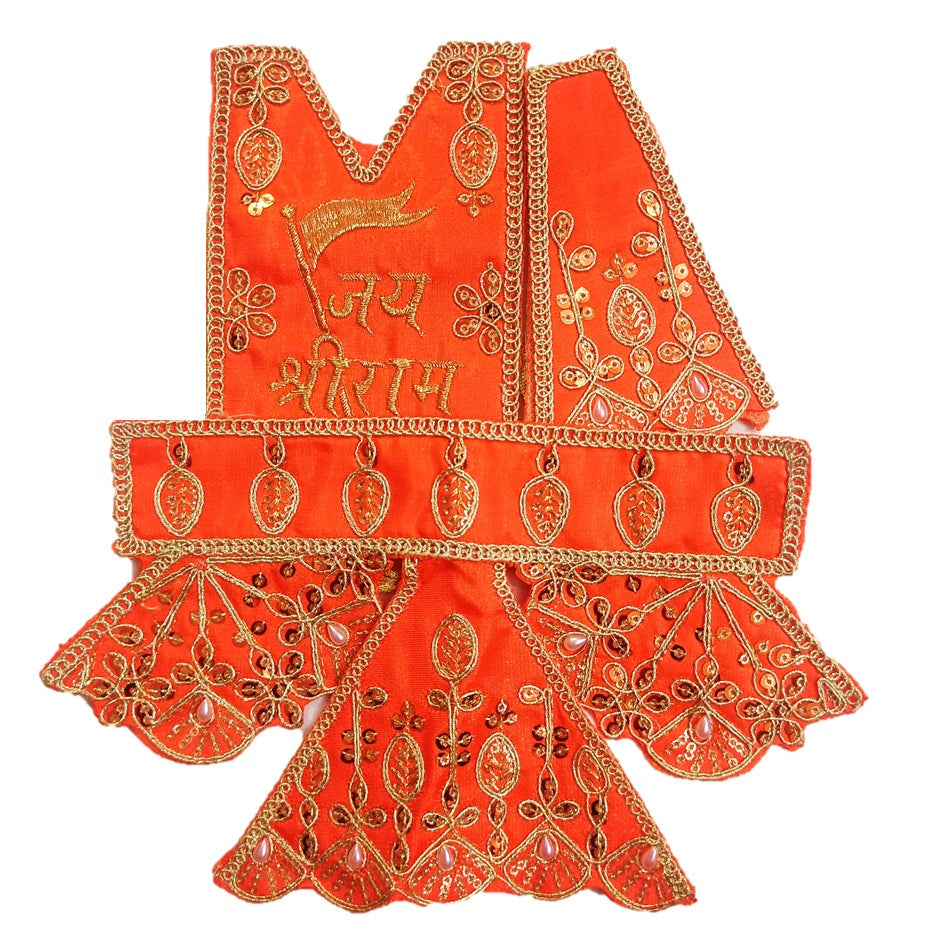Hanuman Ji _Poshak_ Langot Length Size - (5