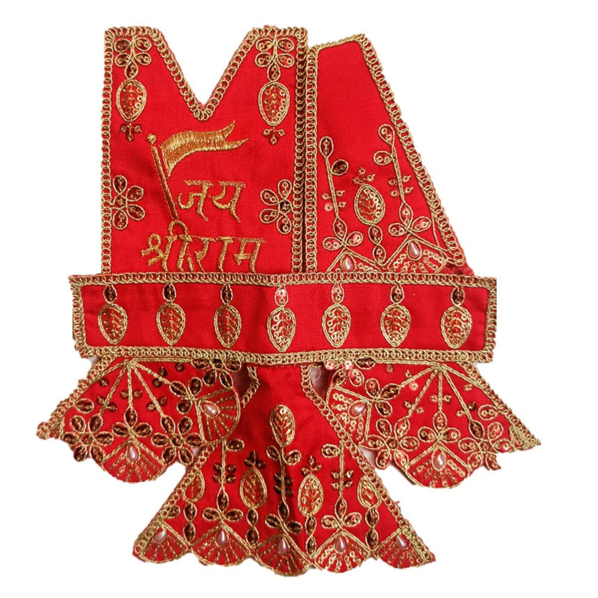 Hanuman Ji _Poshak_ Langot Length Size - (5