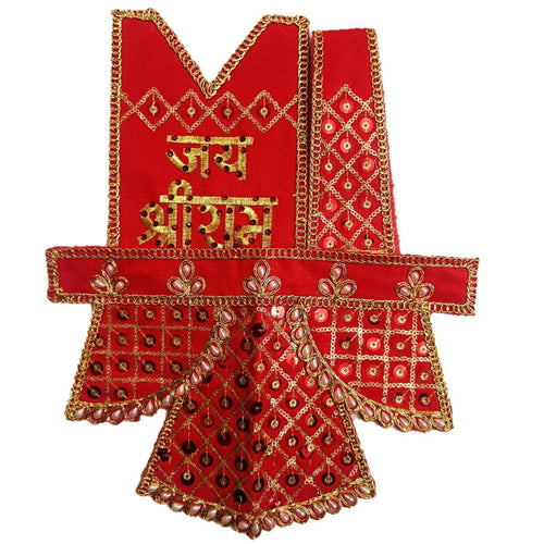 Hanuman Ji _Poshak_ Langot Length Size - (6