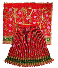 Load image into Gallery viewer, Mata Rani _Poshak_ for Idol Height- 4 feet/48" Inch's - Size No. 8