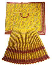 Load image into Gallery viewer, Radha Krishan _Poshak_ for Idol Height- 36" Inch's / 3 ft feet - Size No. 6 (Net + Raw Silk)
