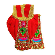 Load image into Gallery viewer, Radha Krishan-Poshak-Lehenga/Dhoti-Size 3" Inch