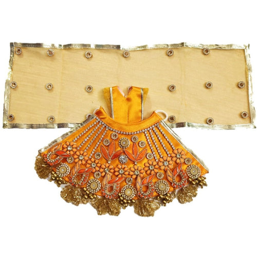 Mata Rani _Zari Poshak- Lehenga Length - (4