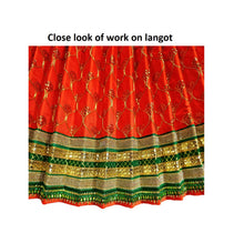 Load image into Gallery viewer, Hanuman Ji Dress -for Idol height of 3.5 feet/42" Inch-Size No. 7