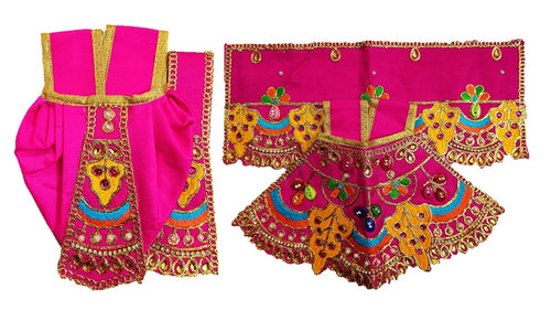 Radha Krishan-Poshak-Lehenga/Dhoti-Size 5