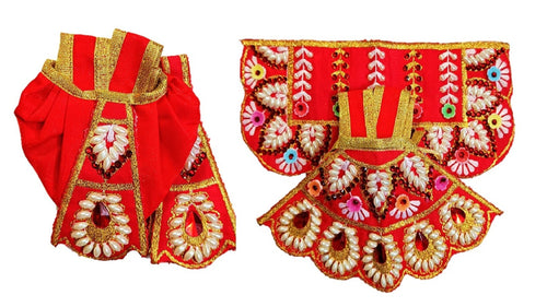 Radha Krishan-Poshak-Lehenga/Dhoti-Size 3