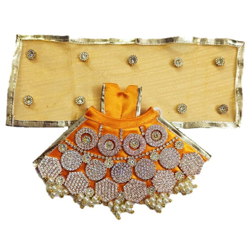 Mata Rani _Zari Poshak- Lehenga Length - (3