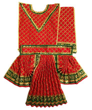 Load image into Gallery viewer, Hanuman Ji Dress - Size No. 4 - for Idol height of 2 feet/ 24" Inch