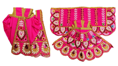 Radha Krishan-Poshak-Lehenga/Dhoti-Size 4