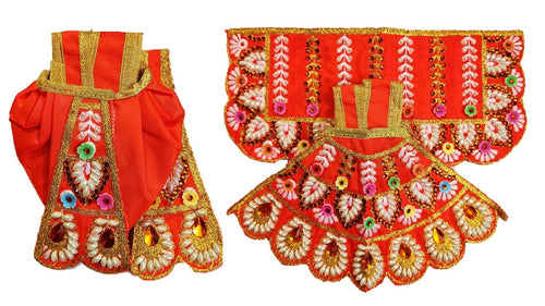 Radha Krishan-Poshak-Lehenga/Dhoti-Size 4