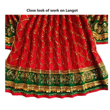 Load image into Gallery viewer, Hanuman Ji Dress - Size No. 4 - for Idol height of 2 feet/ 24" Inch