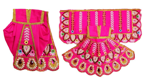 Radha Krishan-Poshak-Lehenga/Dhoti-Size 5