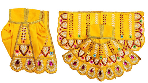 Radha Krishan-Poshak-Lehenga/Dhoti-Size 5