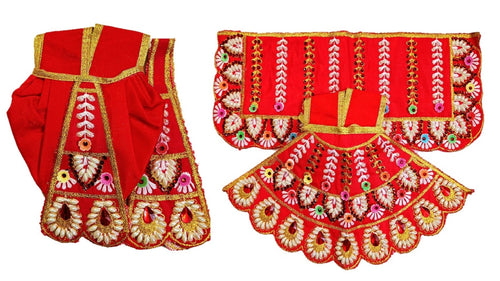 Radha Krishan-Poshak-Lehenga/Dhoti-Size 5
