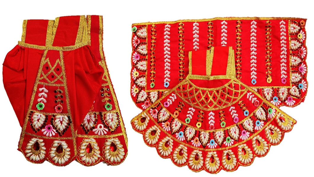 Radha Krishan-Poshak-Lehenga/Dhoti- Length Size 6