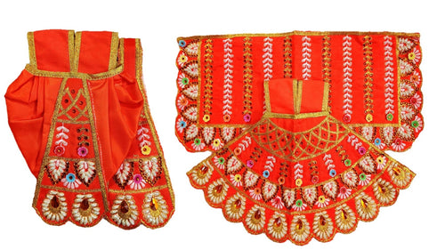Radha Krishan-Poshak-Lehenga/Dhoti- Length Size 6