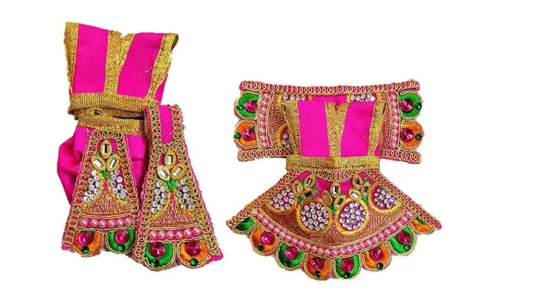 Radha Krishan-Poshak-Lehenga/Dhoti-Size 2