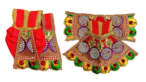 Radha Krishan-Poshak-Lehenga/Dhoti-Size 3