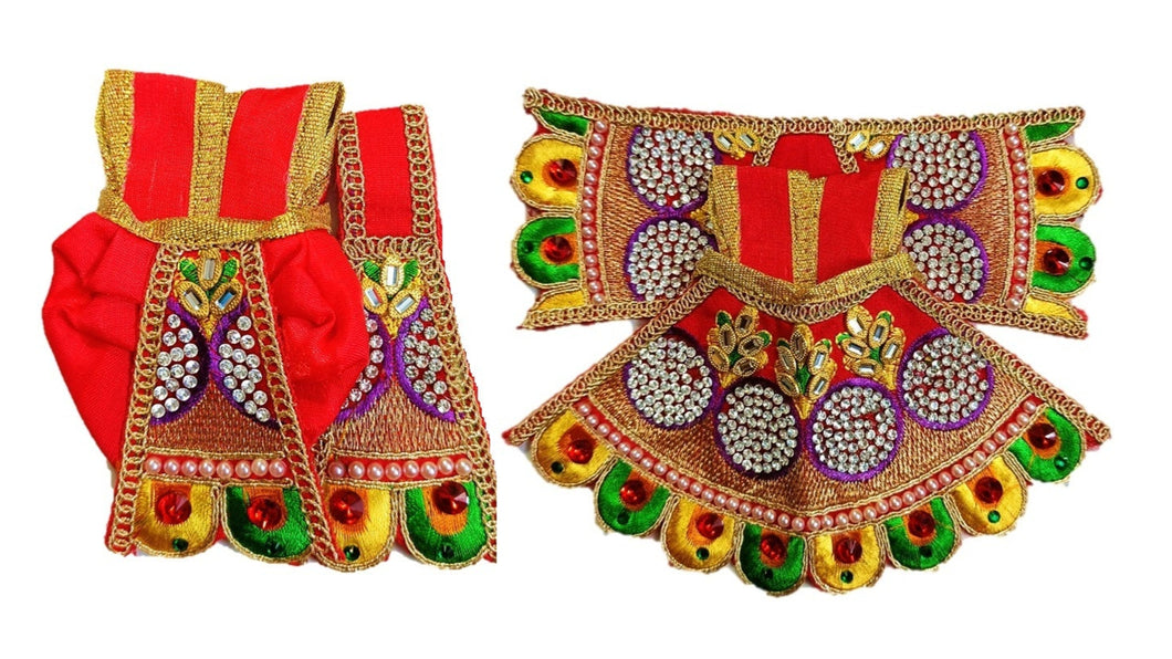 Radha Krishan-Poshak-Lehenga/Dhoti-Size 3