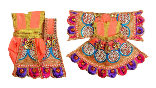 Radha Krishan-Poshak-Lehenga/Dhoti-Size 3