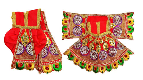 Radha Krishan-Poshak-Lehenga/Dhoti-Size 4