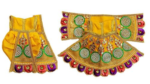 Radha Krishan-Poshak-Lehenga/Dhoti-Size 4