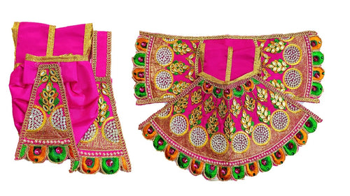 Radha Krishan-Poshak-Lehenga/Dhoti-Size 5