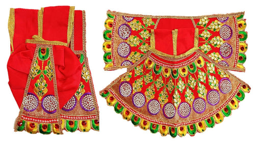 Radha Krishan-Poshak-Lehenga/Dhoti- Length Size 6