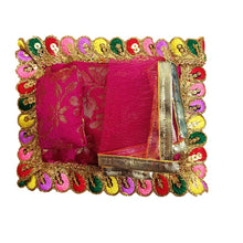 Load image into Gallery viewer, Laddu Gopal_Soft Cotton_Bed _ Bister/Gaddi Bed_Handcraft Aasan Size No. 0 to 1