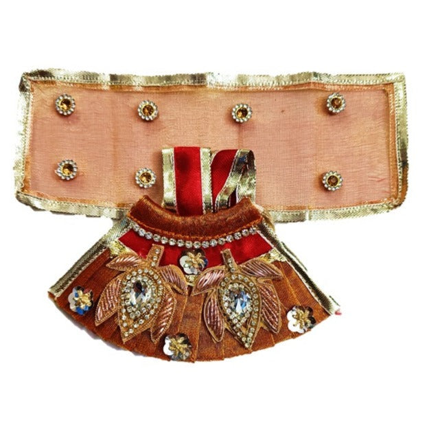 Mata Rani _Zari Poshak- Lehenga Length - (2