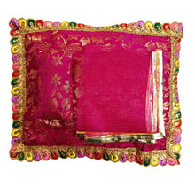 Load image into Gallery viewer, Laddu Gopal_Soft Cotton_Bed _ Bister/Gaddi Bed_Handcraft Aasan Size No. 4