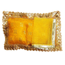 Load image into Gallery viewer, Laddu Gopal_Soft Cotton_Bed _ Bister/Gaddi Bed_Handcraft Aasan Size No. 0 to 1