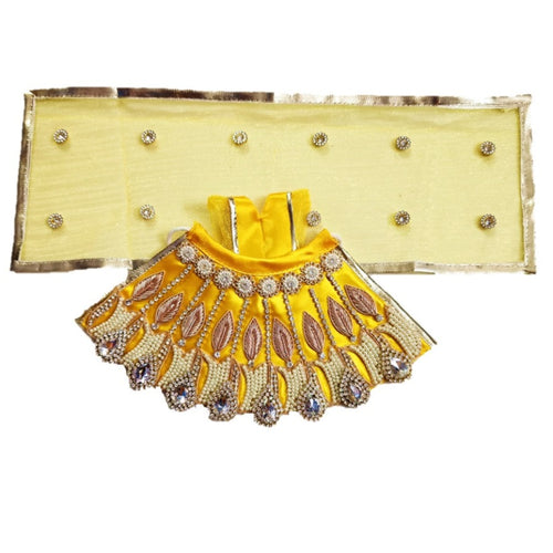 Mata Rani _Zari Poshak- Lehenga Length - (4