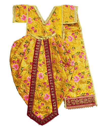 Ganesha/Krishna _Poshak_ Vastra for Size Idol Figure - (2.5 Feet/30