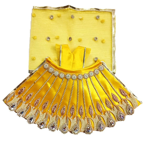 Mata Rani _Zari Poshak- Lehenga Length - (6