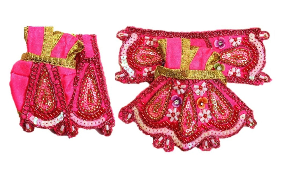 Radha Krishan-Poshak-Lehenga/Dhoti-Size 2